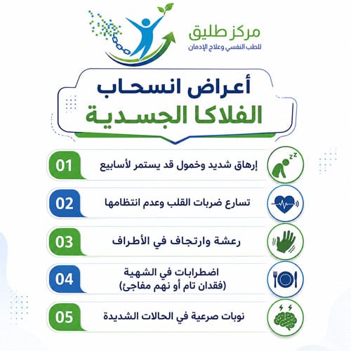 أعراض انسحاب الفلاكا الجسدية