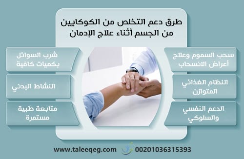 طرق دعم التخلص من الكوكايين من الجسم أثناء علاج الإدمان