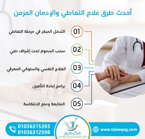 أحدث طرق علاج التعاطي والإدمان المزمن