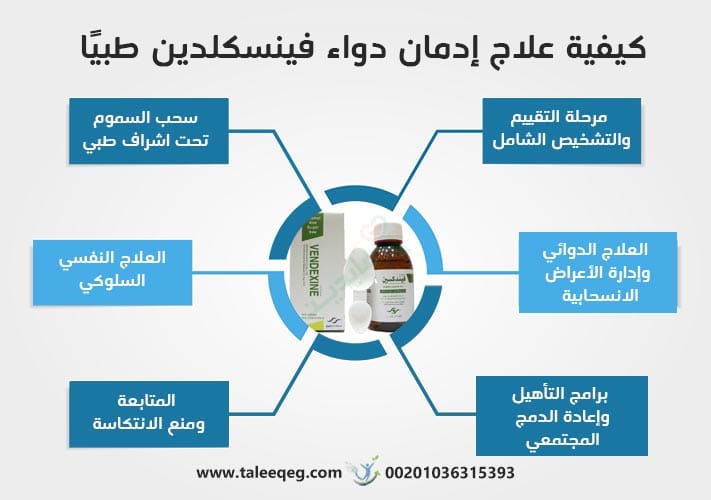 كيفية علاج إدمان دواء فينسكلدين طبيًا