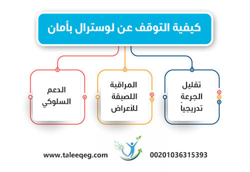 أعراض انسحاب لوسترال: متى تبدأ؟ وكم تستمر؟ وكيف تتوقف بأمان بدون انتكاسة 1 كيفية التوقف عن لوسترال بأمان