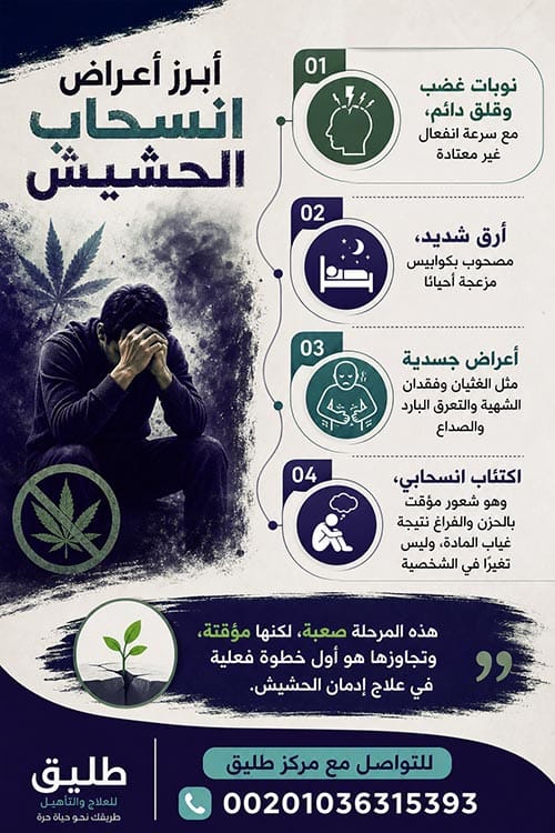 أبرز أعراض انسحاب الحشيش