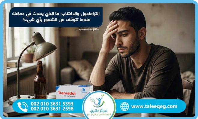 الترامادول والاكتئاب ما الذي يحدث في دماغك عندما تتوقف عن الشعور بأي شيء؟