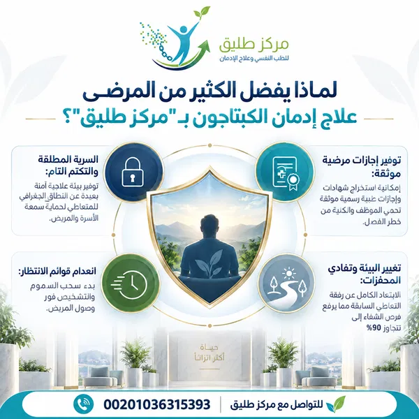 لماذا يفضل الكثير من المرضى علاج إدمان الكبتاجون بـ "مركز طليق"؟