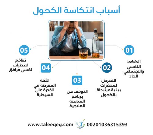 انتكاسة الكحول: لماذا تحدث وماذا تفعل حيال ذلك؟ 1 أسباب انتكاسة الكحول