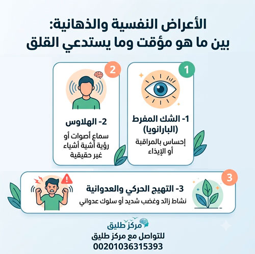 مخاطر خلط الكبتاجون بالحشيش: الدليل الشامل لما يحدث فعلاً، ومتى يتحول الأمر لحالة طارئة 3 الأعراض النفسية والذهانية: بين ما هو مؤقت وما يستدعي القلق