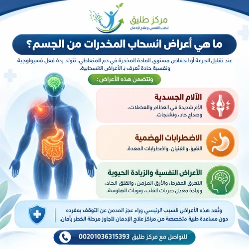 أهم أعراض وعلامات إدمان المخدرات وكيفية التعرف على المدمن مبكراً 2 أعراض انسحاب المخدرات من الجسم