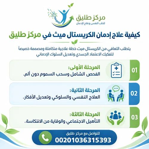 كيفية علاج إدمان الكريستال ميث في مركز طليق